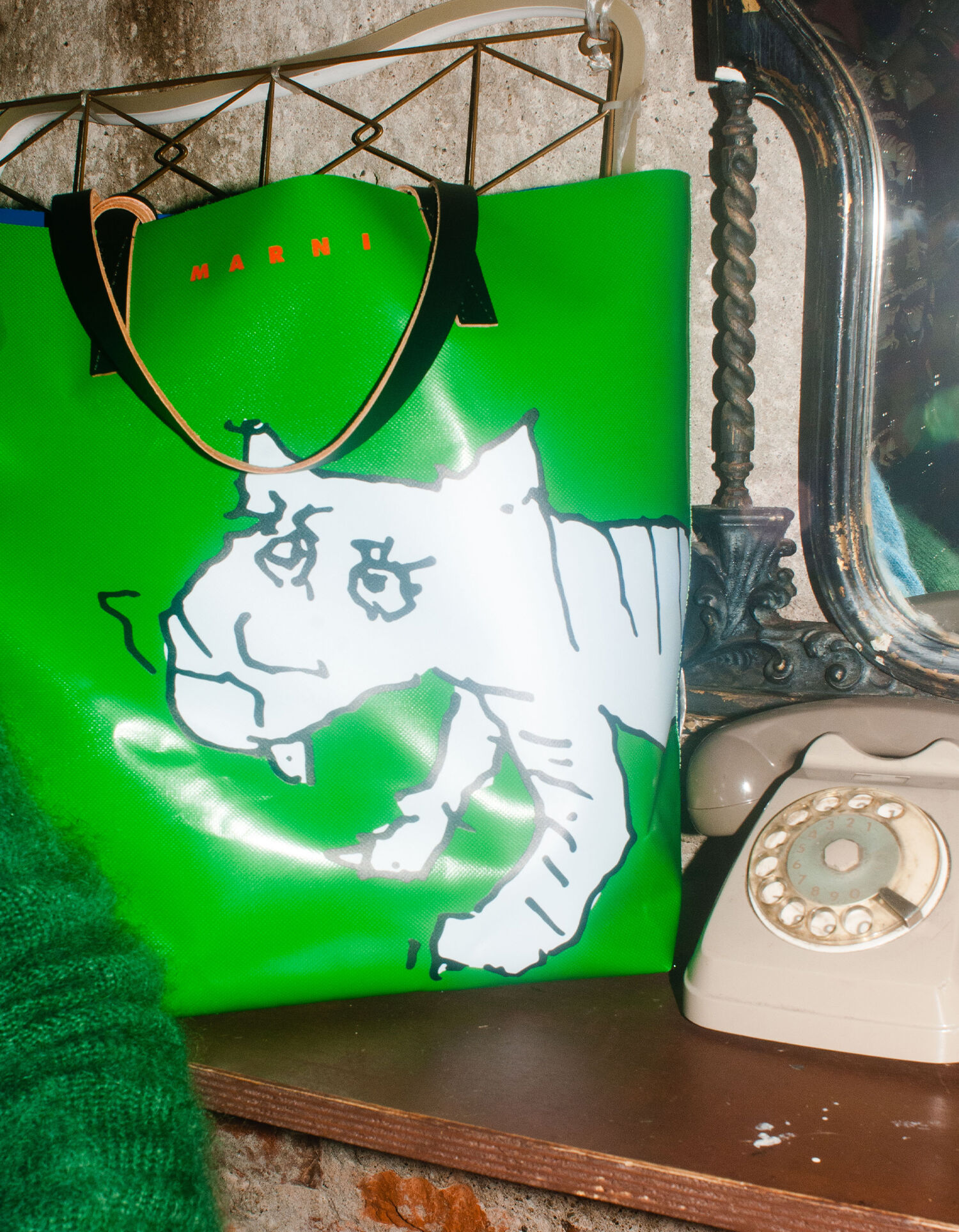 MARNI マルニ タイダイ コットン ボタニカルプリント キャミソール The year of the tiger